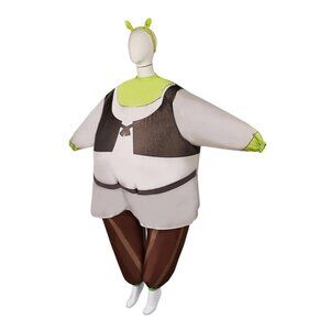 BRAND NEW! Shrek Inflatable Full Body Suit Party Carnival Halloween Cosplay Cost